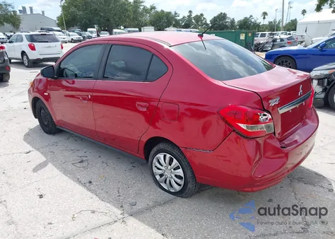 2020 Mitsubishi Mirage G4 Es из США, поврежденный, VIN ML32F3FJ4LHF10954